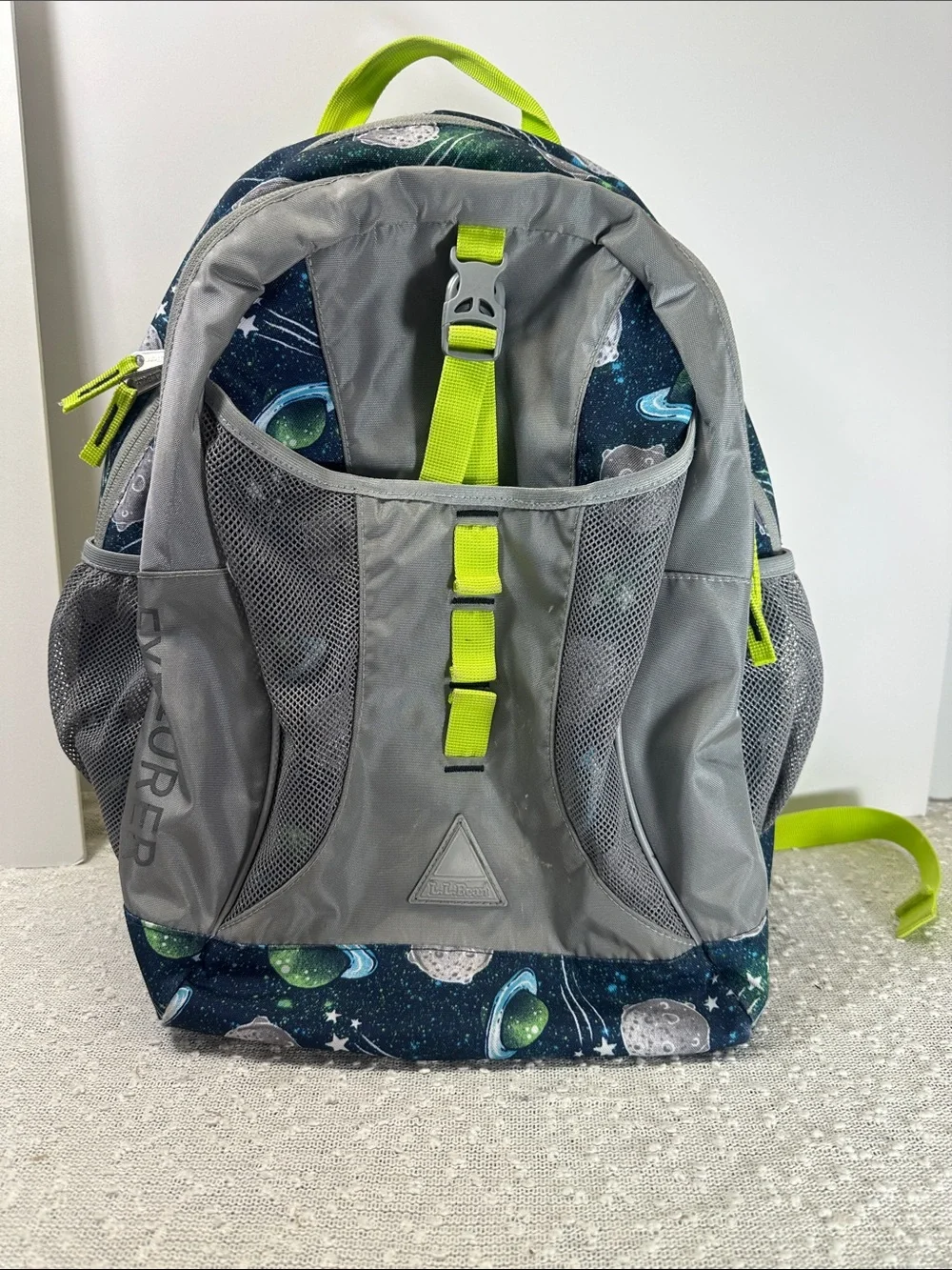L.L.Bean Kids Bean’s Explorer Book Pack Print III 25L Night Space